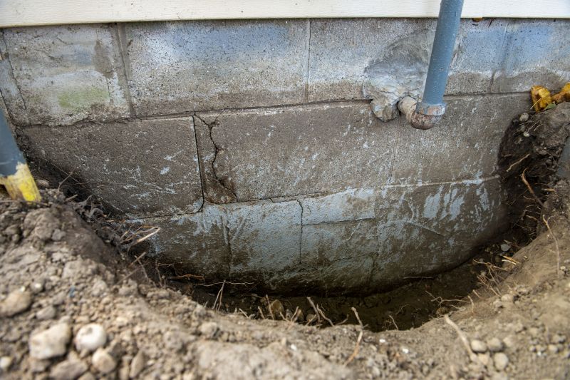 Before Foundation Stabilization